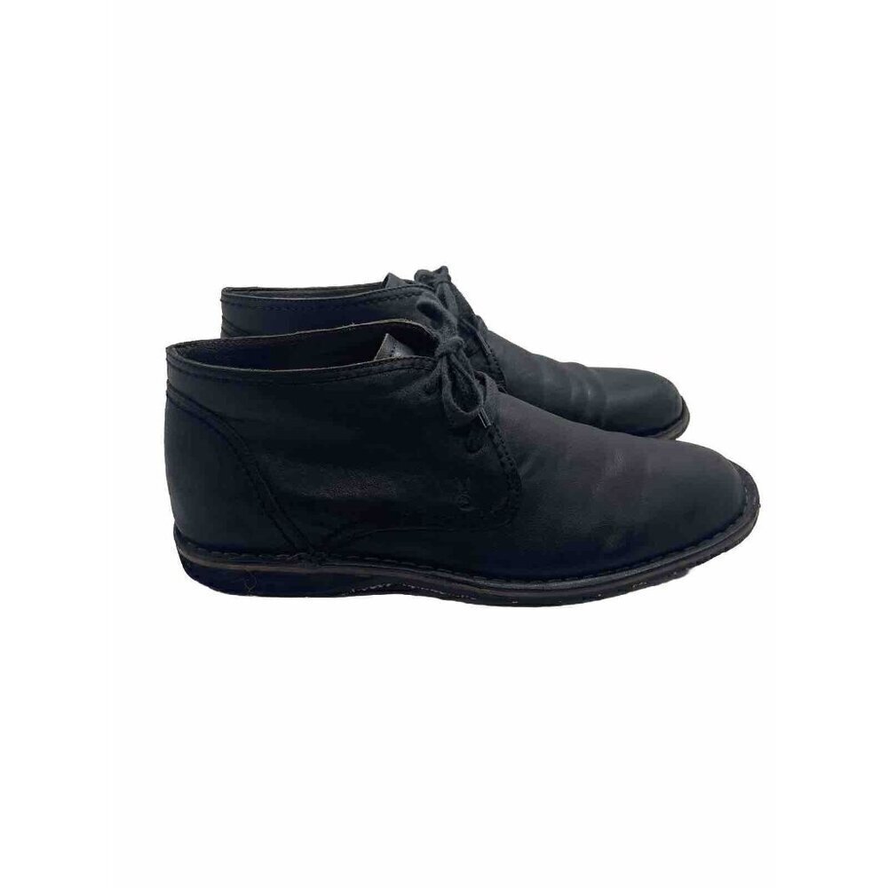John Varvatos Star USA Men's Black Hipster Chukka Boots Leather Shoes Size 11M